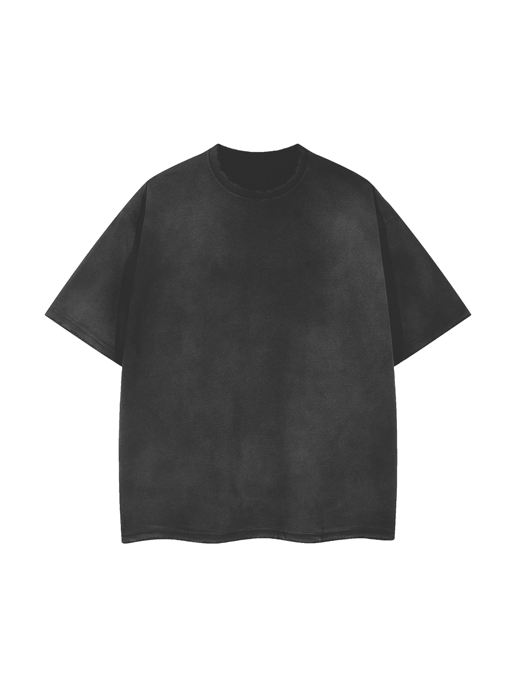 Vintage Wash Frayed T-Shirt - 260 GSM